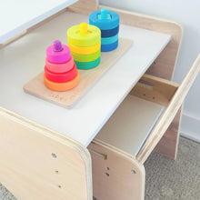 Load image into Gallery viewer, PAPAYA DOUBLE - Adjustable Montessori Table &amp; Chair Set for Two