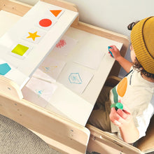 Load image into Gallery viewer, PAPAYA DOUBLE - Adjustable Montessori Table &amp; Chair Set for Two