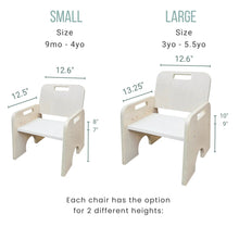 Load image into Gallery viewer, PAPAYA DOUBLE - Adjustable Montessori Table &amp; Chair Set for Two