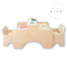 Load image into Gallery viewer, PAPAYA DOUBLE - Adjustable Montessori Table &amp; Chair Set for Two