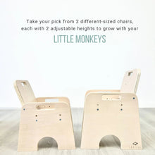Load image into Gallery viewer, PAPAYA DOUBLE - Adjustable Montessori Table &amp; Chair Set for Two