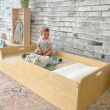 Load image into Gallery viewer, APPLE CRIB - Montessori Floor Bed with Rails