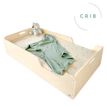 Load image into Gallery viewer, APPLE CRIB - Montessori Floor Bed with Rails