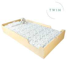 Load image into Gallery viewer, APPLE TWIN - Montessori Floor Bed with Rails