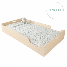 Load image into Gallery viewer, APPLE TWIN - Montessori Floor Bed with Rails