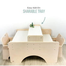 Load image into Gallery viewer, PAPAYA DOUBLE - Adjustable Montessori Table &amp; Chair Set for Two