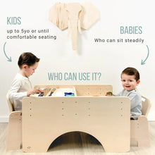 Load image into Gallery viewer, PAPAYA DOUBLE - Adjustable Montessori Table &amp; Chair Set for Two