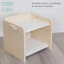 Load image into Gallery viewer, PAPAYA Shelf - Montessori Organization Mini Shelf